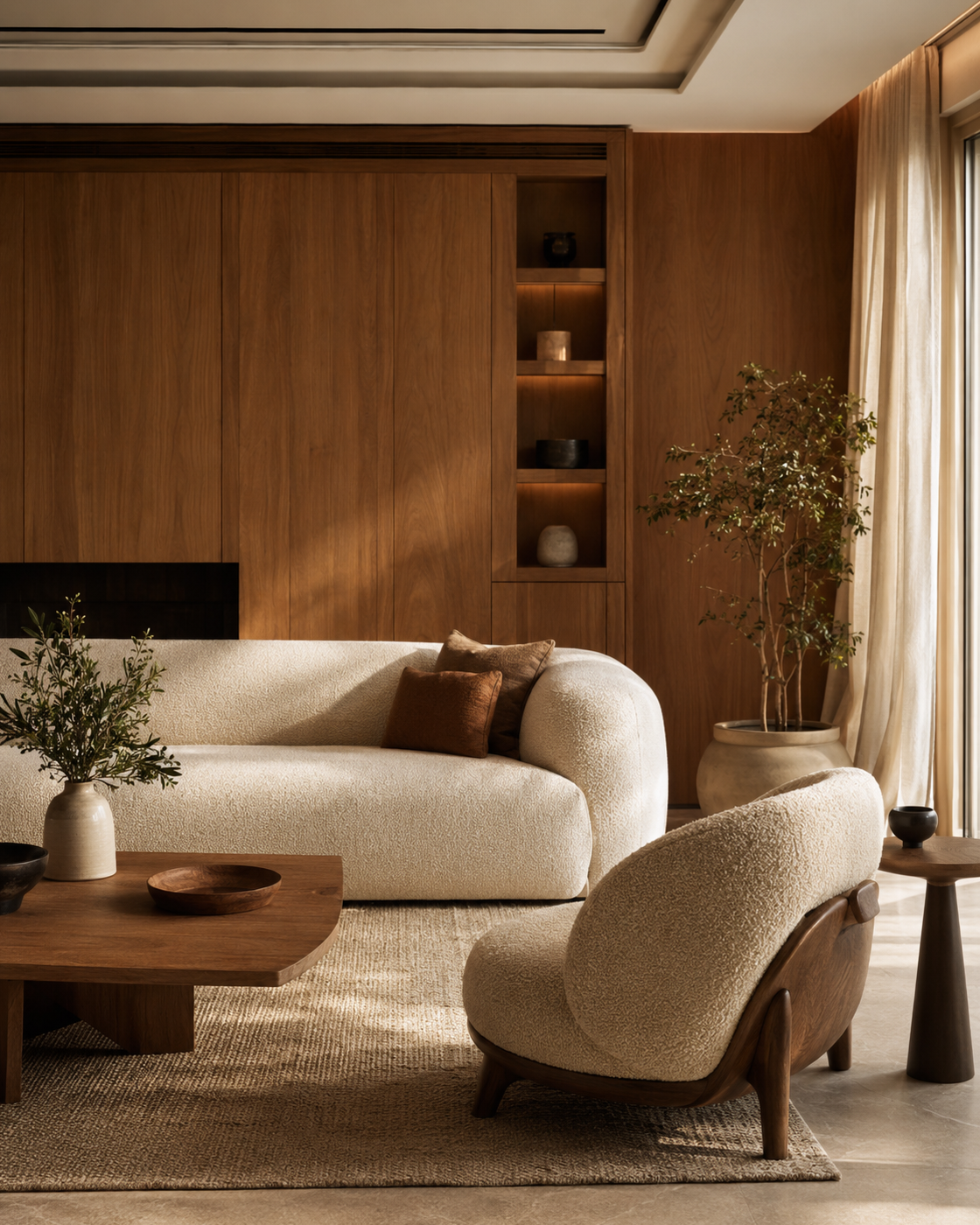 Interior modern într-o prezentare de brand